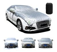 Car Cover Waterproof All Weather for Lancia Voyager 2011-2015,Half Car Cover Anti-hail Waterproof Outdoor,now Rain Dust Sun Protection with Windproof Bands for All Seasons_fdsf67