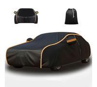 Car Cover Waterproof All Weather for Range Rover D350 Autobiography,Automotive Outdoor Cover for Winter Weatherproof,Full Car Covers Rain Dust Protection with Zipper Reflective Strips