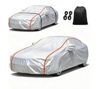 Car Cover Waterproof Breathable for BMW X5 F15 E70 E53 G05 2013-2026 | 210D Oxford Fabric, Rain Sun Dust Snow Protection with Windproof straps and Storage Bag Included