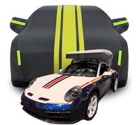 Car Cover Waterproof Breathable for Porsche 911 Dakar, All Weather Snow Sun Proof UV Protection Windproof Outdoor Full Fitted Car Cover,C