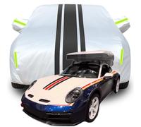 Car Cover Waterproof Breathable for Porsche 911 Dakar, All Weather Snow Sun Proof UV Protection Windproof Outdoor Full Fitted Car Cover,B
