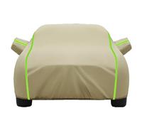 Car Cover Waterproof for and over ange over elar 2017-2024 Accessories Oxford Cloth Outdoor Covers for All Weather Dustproof UV Scratch-proof Snow-proof Frost-proof,with Side Zipper,Khaki
