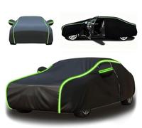 Car Cover Waterproof for Aston Martin DB11 Oxford Cloth Outdoor Covers with Side Door Zipper, All Weather Protection Dustproof UV Scratch-proof Snow-proof Frost-proof