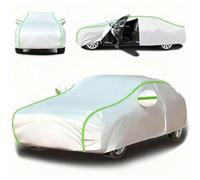 Car Cover Waterproof for Aston Martin DB11 Oxford Cloth Outdoor Covers with Side Door Zipper, All Weather Protection Dustproof UV Scratch-proof Snow-proof Frost-proof