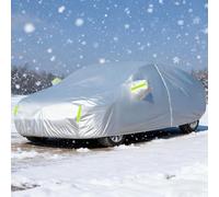 Car Cover Waterproof for BMW 3 Series Compact E36 Full Car Cover All Weather Compatible with Main Large Saloon Models Elastic Breathable and Dustproof Fabric Soft Lining Silver Green
