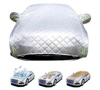 Car Cover Waterproof for BMW 8 Series Gran Coupe (2019-Present), Thicken Outdoor Half Car Covers with Cotton Lining, Padded Hail Blanket Sun Rain Snow UV Dust Resistant for All Seasons