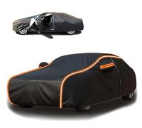 Car Cover Waterproof for BMW i5 M60 xDrive 2023, Car Covers for Outside Storage, Outdoor Dustproof Scratch proof UV resistant All Weather Protection, with Door Zipper M0918