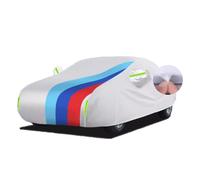 Car Cover Waterproof for BMW M3 Coupe Convertible E30 E36 E46 E92 E93, Waterproof Outdoor Car Covers Breathable Large Cover With Straps Zip Dustproof Windproof UV Protection(Silver 1 (short),E36)