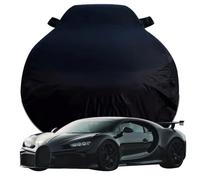 Car Cover Waterproof for BUGATTI CHIRON Pur Sport ‘C’ shaped drift, Sun Proof UV Proof Wind Proof and Rain Proof Outdoor Car Covers Exterior Protection,Black
