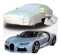 Car Cover Waterproof for Bugatti Chiron Super Sport, Oxford Cloth Outdoor Covers Breathable Rain Sun Dust Protection Windproof Car Cover,D