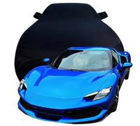 Car Cover Waterproof for Ferrari 296 GTB, Sun Proof UV Proof Wind Proof and Rain Proof Outdoor Car Covers Exterior Protection,Black