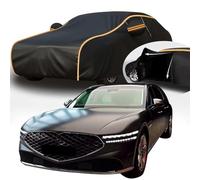 Car Cover Waterproof for Genesis G90, Sun Proof UV Proof Wind Proof and Rain Proof Outdoor Car Covers Exterior Protection,B