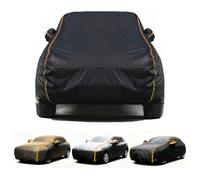 Car Cover Waterproof For Jaguar XJ (XJ40) 1986-1994, Car Covers for Outside Storage, Outdoor Dustproof Scratch proof UV resistant All Weather Protection, with Door Zipper SWH1030