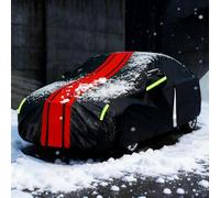 Car Cover Waterproof for Jaguar XJR X350 2004-2007 Outdoor All Weather Car Cover with Reflective Automobiles Protect from Sun Ice Frost & Snow Protection Full Exterior Cover