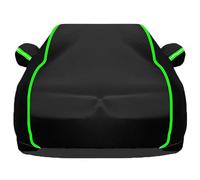 Car Cover Waterproof for Kia EV6 GT Line Accessories Oxford Cloth Outdoor Covers for All Weather Dustproof UV Scratch-proof Snow-proof Frost-proof,with Side Door Zipper,Black