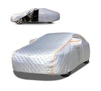 Car Cover Waterproof for Lincoln Continental, 1989-2025, Outdoor Thicken Full Car Covers, Large Hail Blanket with Cotton Lining, Rain Snow Hail Sun UV Protection Covers