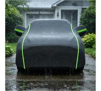 Car Cover Waterproof For Mini Coope- R56, Oxford Fabric Single Layer Lightweight Full Car Covers Outdoor with Driver Door Zipper, Waterproof Car Cover Anti-UV j510c