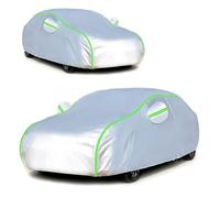 Car Cover Waterproof for Morris Minor Traveller 1948-1971,Four Seasons, Side Zipper, Long Reflective Strips, with Storage Bag, Rain and Snow Proof, Anti-Aging