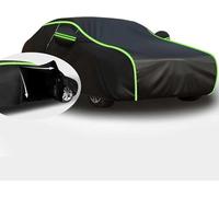 Car Cover Waterproof for Porsche 911 GT3 RS 992 2022-2024, Car Cover Outdoor, Car Tarpaulin Waterproof Breathable Dustproof Windproof Breathable UV Protection, Car Cover Hail Protection(Black Green,Th