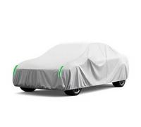 Car Cover Waterproof for Range Rover Evoque 2011 - 2026, Sun and Rain Protective Car Cover Outdoor Made Of Oxford Cloth Reflective Strips,C Silver