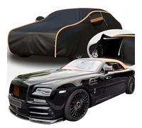 Car Cover Waterproof for Rolls Royce Dawn Rolls Royce Mansory, Sun Proof UV Proof Wind Proof and Rain Proof Outdoor Car Covers Exterior Protection,A