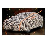 Car Cover Waterproof For VW Golf 6 2010 2011 2012 2013-2024,All Weather Full Car Covers with Driver Door Zipper for Sun Snow Rain Dust Protection,K-Digital camouflage-Orange