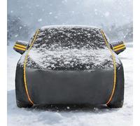 Car Cover Winter Universal For Alfa Romeo Junior 2024-2025 Full Car Covers For Outside Storage,All-weather Protection Snowproof Breathable Waterproof Sunproof With Right Side Zipper