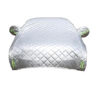Car Cover With Buckles Hail Protector With Reflective Strips Thicken Blanket Windproof For Suv Sedan Hatchback Coupe Car Frost Windscreen Cover(Sedan)