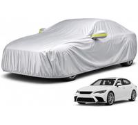 Car Covers for Austin Healey Sprite Mk1 | Anti-Rubbish Anti-Stain Sunproof Waterroof Reflective Stripes Adjustable Elastic Hems