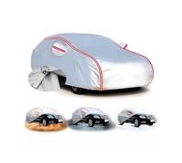 Car Covers for BMW M3 Coupe E30,All-Weather Car Cover-Waterproof+Dustproof+UV Protection,Heat Reflective & Pollen Resistant with Side Zipper & Storage Pouch