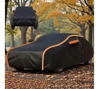 Car covers for Mitsubishi Outlander 2(2006-2012),Durable Sl esign,Protection from Rain, Dust, Sun,Lightweight & Easy to Install,Elastic Hem And Adjustable Straps