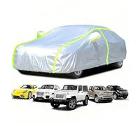 Car Covers for Outside Storage for VW Polo 2014-2017 All-Season Heavy-Duty Full Vehicle Cover Protects Against Snow, Rain and Strong Winds