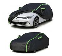 Car Covers for Outside Storage waterproof Custom Sizes for Toyota Mark II X110, outside Storage with Cotton, All Weather Protection from Rain, Snow, UV, Dust and Hail(Black)