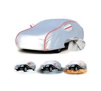 Car Covers for Peugeot 307 2001-2008,4-Season Car Cover-Waterproof+Dustproof+UV Protection,Heat Resistant&Acid Rain Proof with Reflective Strips&Storage Pouch