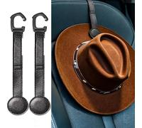 Car Cowboy Cap Clip，A Cap Clip with Magnetic Adsorption and Hooks，Car Hat Finishing Accessories - Keep The Hat in Shape，Suitable for Trucks, Jeeps, Off-Road Vehicles and Suvs