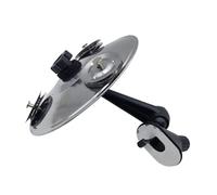 Car Crash Cymb-Al, Car Music Dashboard, Dashboard Music Instrument, Adjustable Arm Allows, Compact and Lightweight, 14cm/5.51inc, Ideal for Men & Women