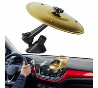 Car Crash Cymbal Air Vent - 2025 Upgrade Mini Car Symbol Drum for Dash, Dashboard Cymbal for Car, Fun for Every Drive, Fits Most Vehicles, Beats Boredom, Turn Traffic into a Jam Session