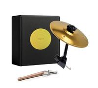 Car Crash Cymbal, Car Crash Cymbal Air Vent,Crisp Metallic Sound - Quirky Gift for Road Trips & Music Lovers (gold)
