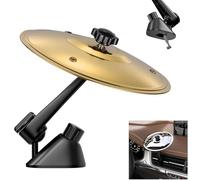 Car Crash Cymbal, Mini Drum Crash Clip, Car Cymbal Air Vent, Funny Car Mini Drum Cymbals Musical Instrument, Car Accident Drums Musical Instruments Ornaments, For All Types of Vehicles