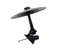 Car-Crash Cýmbal with an Easy Clip-On Design, 360° Rotation, and Duŕable Alloy, Perfect as a Funny Decoration and a Quirky Gift for Music Lovers (Universal Fit)