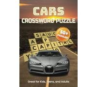 Car Crossword Puzzle Book: Car Crossword Puzzle Book: Crosswords with Easy-to-Read Print About Cars, Automobiles, Engines, Car Parts & More | 6x9 ... Holidays, Road Trips, or Relaxing at Home.