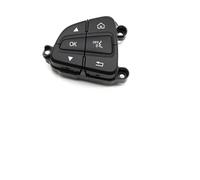 Car Cruise Control Button For Benz C GLC Class W205 W253 C200 C300 GLC200 GLC260 GLC300 Car Steering Wheel Control Switch Button Repair Kit(Black-Left)
