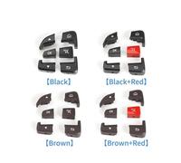 Car Cruise Control Button For Benz C GLC Class W205 W253 LHD RHD Car Multi-function Steering Wheel Switch Control Buttons Cover(Brown Right)