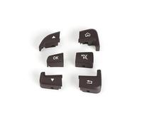 Car Cruise Control Button For Benz W205 W253 C For GLC Class C200 C220 C260 GLC250 GLC300 2015-2021 Car Steering Wheel Switch Control Buttons(Left Brown)