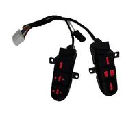 Car Cruise Control Button Red Backlight Steering Wheel Audio Control Switch Button 36770-SNA-A12 For Jazz For Fit For Civic 2006-2011