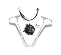 Car Cruise Control Switch For Fiesta 2010 2011 MK7 Car Steering Wheel Cruise Control Buttons Blue Backlight Button With Frame Panel Trims Cover