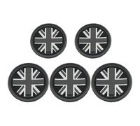 Car Cup CoasterFor Mini Cooper Clubman R55 Cup Holder Silicone Pad, 5PCS Non-Slip Mat Coaster (Gray Jack-R55 Clubman)
