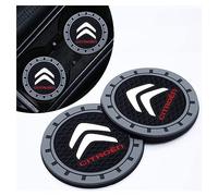 Car Cup Coasters for Citroen C1 2014-2023,Silicone Car Cup Holder Insert Coaster Non-Slip Cup Mats Car Interior Accessories.