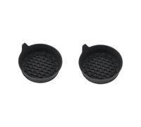 Car Cup Coasters for Kia Ceed 2012-2026, Non-Slip Car Cup Holder Inserts, Flexible Honeycomb Mats, Waterproof Auto Interior Accessories, Easy To Clean Pack Of 2,Black