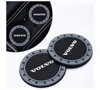 Car Cup Coasters for Volvo XC40 2018-2022,Silicone Car Cup Holder Insert Coaster Non-Slip Cup Mats Car Interior Accessories.